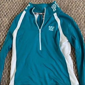 Pink zip up jacket size small